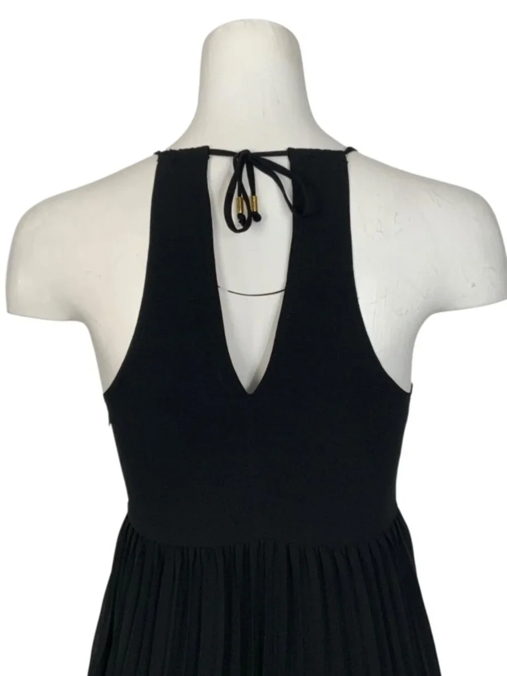 Abercrombie and Fitch Maxi Dress XS Black Halter